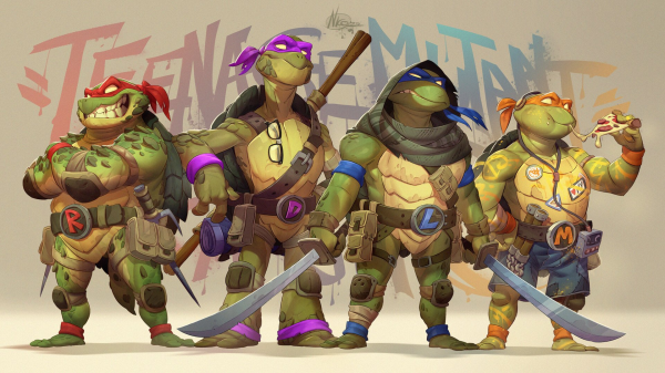 Wojownicze Żółwie Ninja,Leonardo TMNT,Donatello TMNT,Raphael TMNT,Michelangelo TMNT