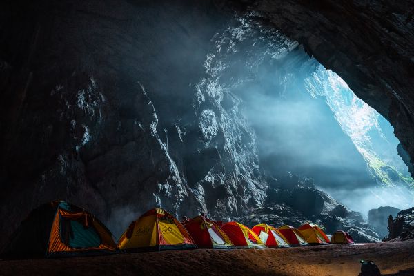 Vietnam,buitenshuis,grot,natuur,Hang Son Doong,landschap