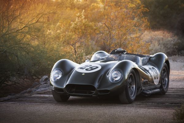 lister chevrolet 1959,samochód sportowy,Klasyczny samochód,samochody wyścigowe,Zielone samochody,Stary samochód