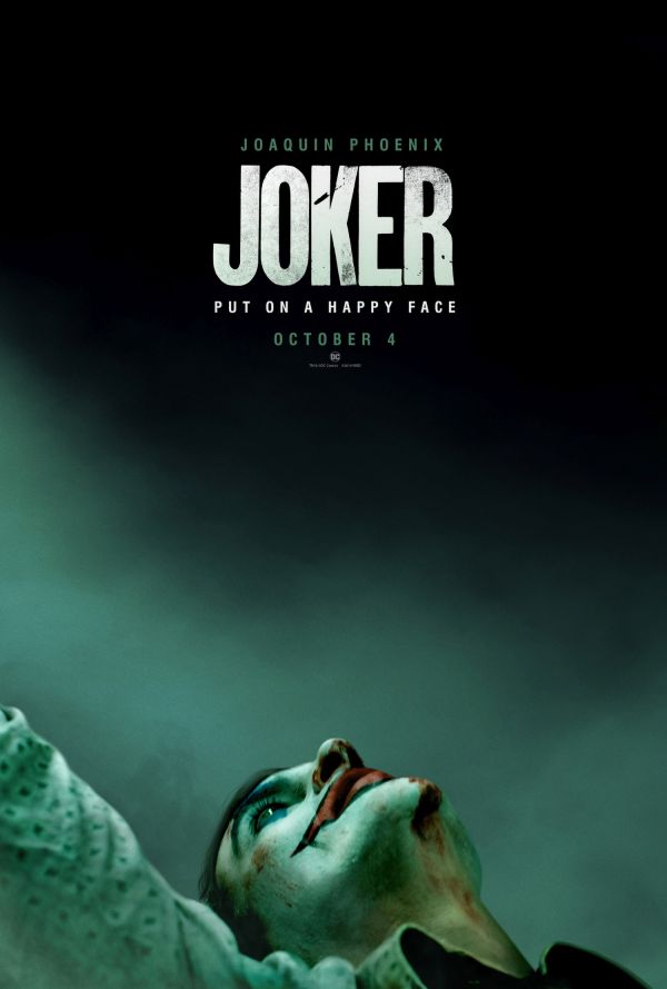 Joker 2019 Movie, Joker, Joaquin Phoenix, Hommes, maquillage, affiche de film