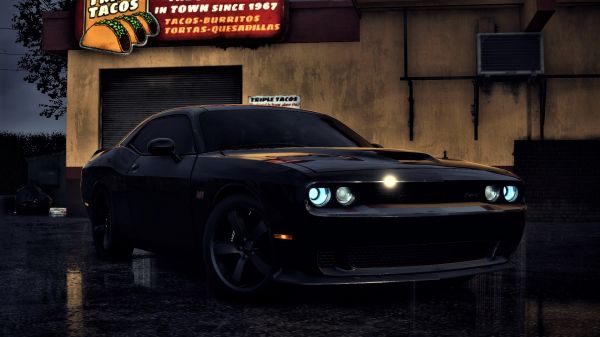 Need for Speed Heat,Väistää,Dodge Challenger,auto,muskeliautoilla,4k