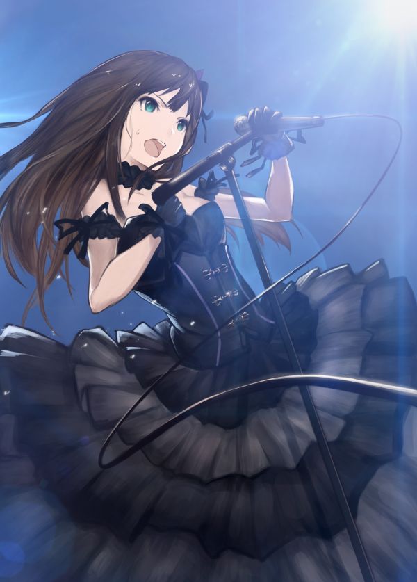 fete anime, THE email protected Cinderella Girls, Shibuya Rin, anime, THE email protected, clivaj