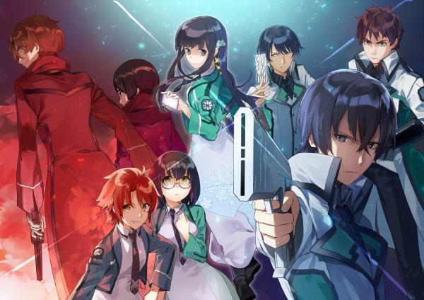 Mahouka Koukou ei Rettousei,Shibata Mizuki,Mitsui Honoka,Saijou Leonhart,shiba Tatsuya,shiba Miyuki