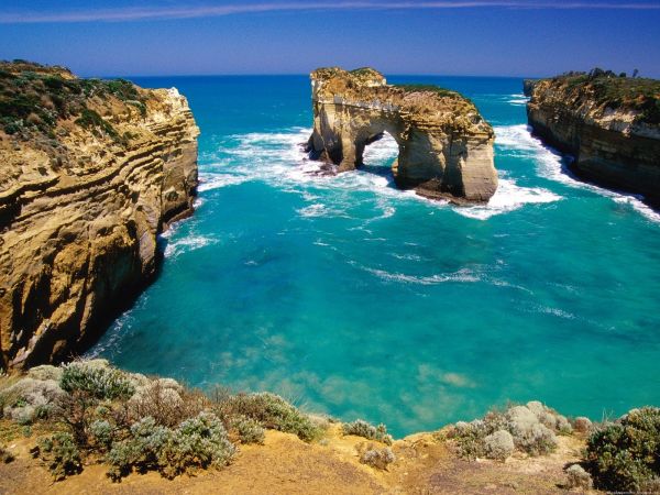 mar,baía,agua,Rocha,céu,de praia