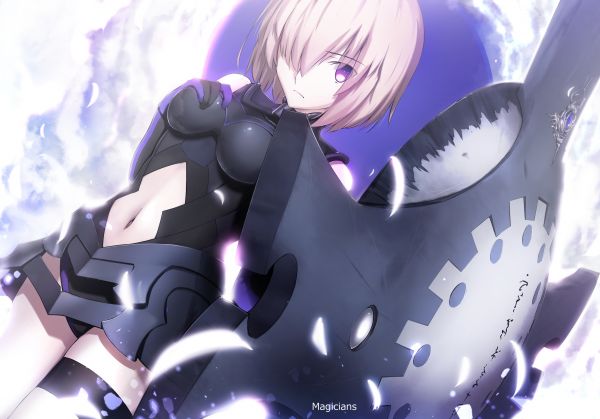 anime,Anime piger,kort hår,rustning,Fate Grand Order,Fate Series