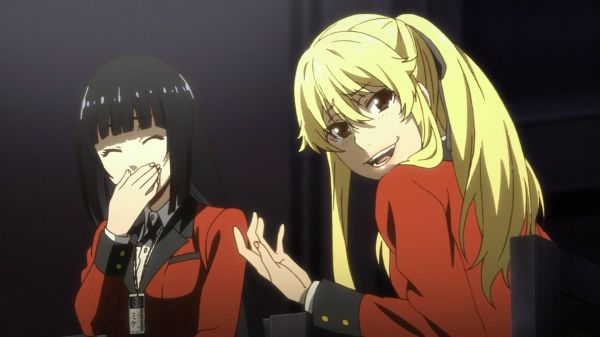 อะนิเมะ,สาวอะนิเมะ,Anime screenshot,Kakegurui,Jabami Yumeko,Saotome Meari