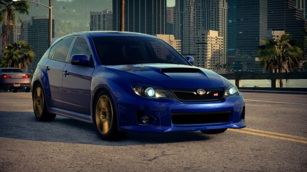 스바루,스바루 Impreza WRX STi,차,일본 자동차,4k,Need for Speed Heat