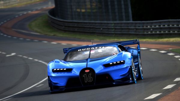 voiture,véhicule,voiture de sport,Voiture performante,Bugatti Vision Gran Turismo,Supercar