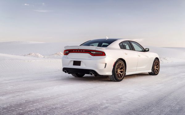 carro,Dodge Charger Hellcat,2560x1600 px,estrada,neve,inverno