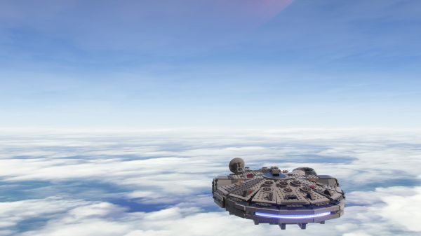 Lego Star Wars,LEGO,Wolken,Krieg der Sterne,Fernseher