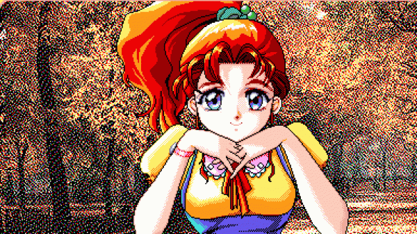 Pixel art,art numérique,PC 98,Game CG,Anime,Filles anime