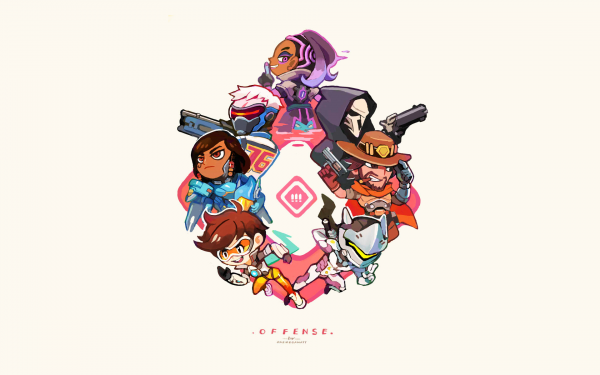 Overwatch,trò chơi điện tử,Sombra Overwatch,Người lính 76 Overwatch,Pharah Overwatch,Tracer Overwatch