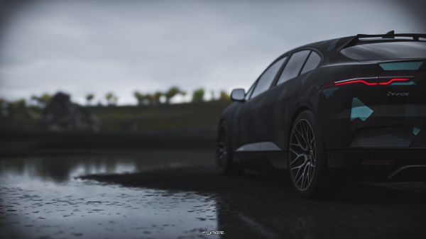 samochód,pojazd,Forza,Forza Horizon 4,Jaguar,Jaguar I Pace