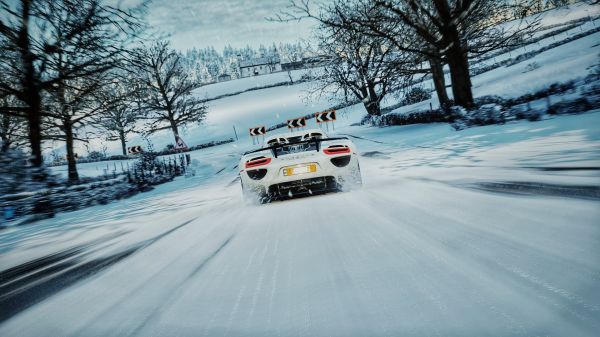 mașină, Forza Horizon 4, Porsche, Porsche 918 Spyder, 918 spyder, jocuri video