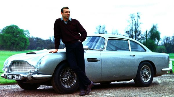 auto, vozidlo, filmy, sportovní auto, Sean Connery, James Bond