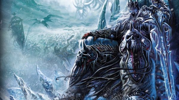 видео игри,Светът на Warcraft,митология,Светът на Warcraft гнева на Lich King,Lich King,снимки