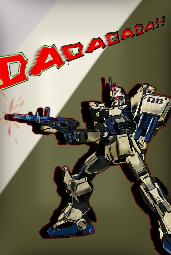 Gundam Ez8,Mobile Suit Gundam La 08a MS team,anime,mech,Super Robot Taisen,Gundam