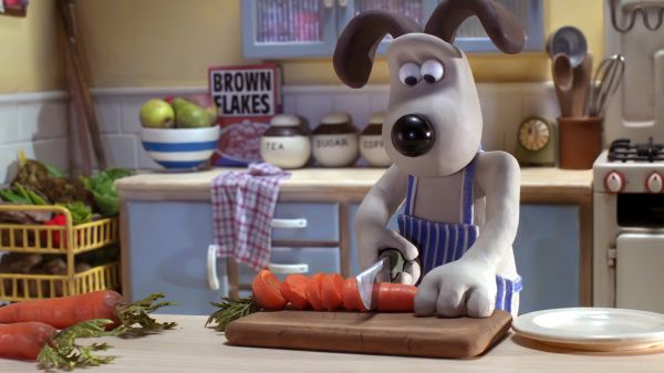 Wallace and Gromit,The Curse of the Were Rabbit,filmes,Stills de filme,cachorro,cozinha