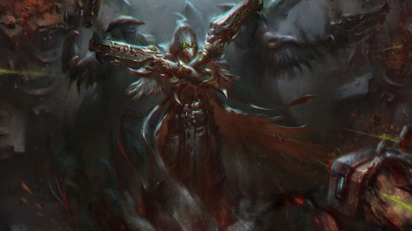 Overwatch,Reaper Overwatch,demon,mythology,tree,darkness