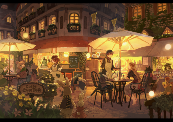 anime,resort,bar,restaurant,tavern,screenshot