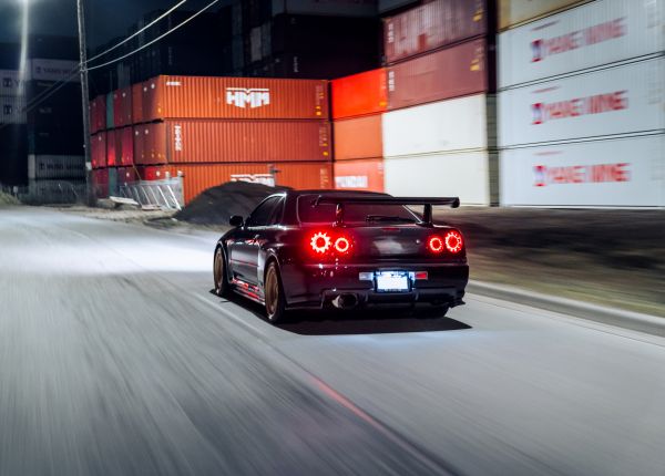 รถ,Nissan,นิสสันสกายไลน์,Nissan Skyline R34