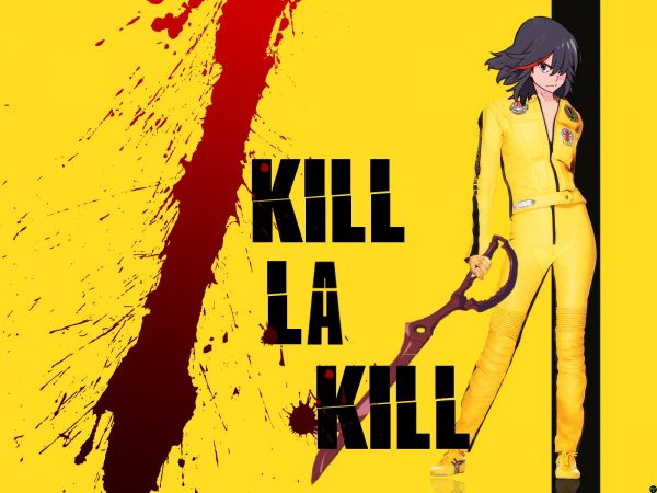 Kill La Kill,Maťo Ryuuko,1600x1200 px,crossover,Kill Bill