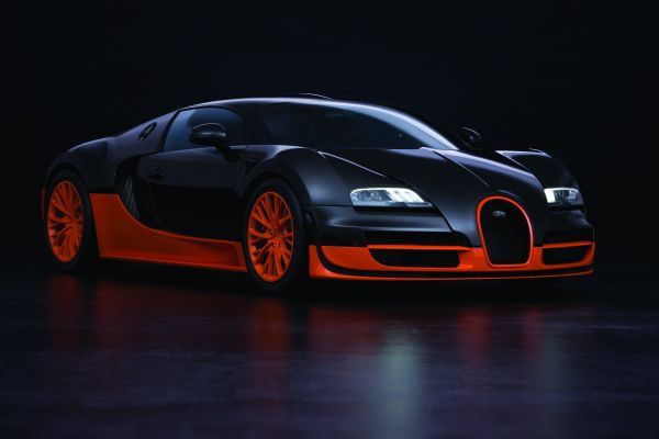 bil, fordon, sportbil, Bugatti, Bugatti Veyron, prestanda bil