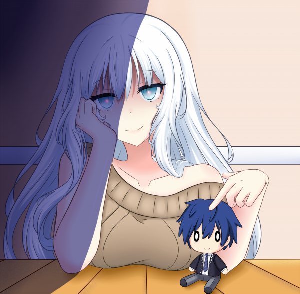 Kanade Silver, Date A Live, personaggi originali, Kanade Shimizu, Itsuka Shidou, yandere