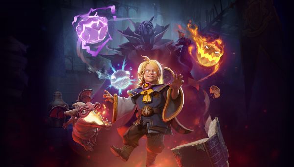 Dota 2,Dota,Ventil,Invoker,magi,bokomslag