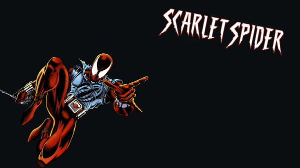 illustration,Marvel Comics,Spindelmannen,serier,Scarlet Spider,tecknad serie