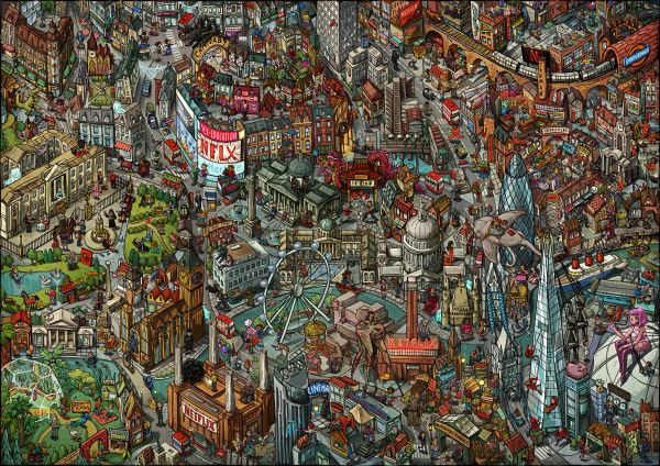 ลอนดอน,Marija Tiurina,Hidden Object Game,Netflix