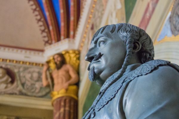 tempel, skulptur, statue, kirke, Danmark, religion