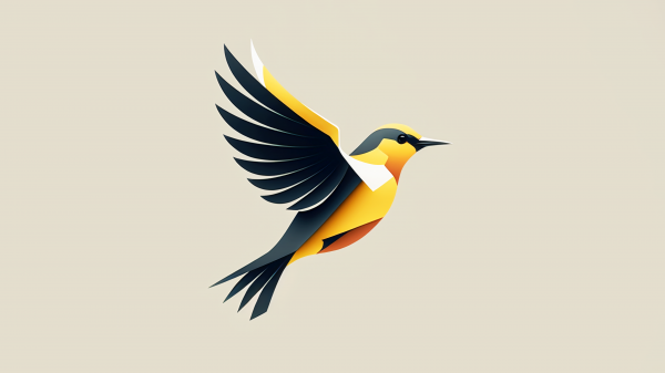 minimalisme,ai art,eenvoudige achtergrond,vector,dieren,roofvogel