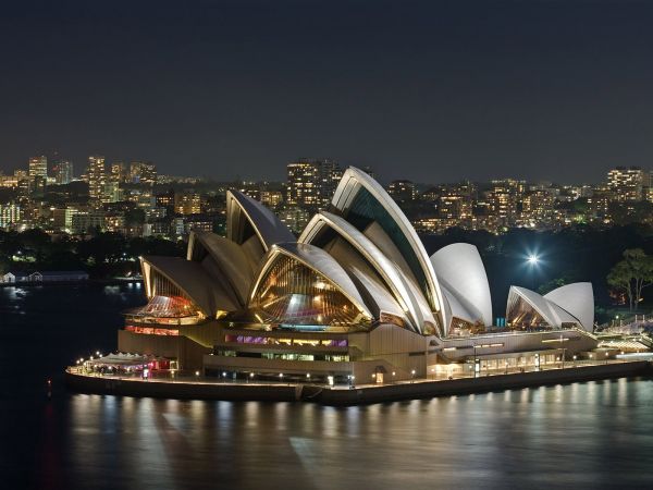 architecture,Australie,nuit,1600x1200 px,maison,opéra