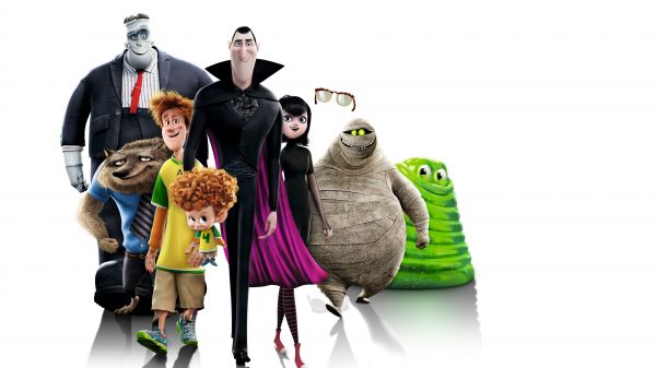 Monster of Frankenstein,Dracula,Hotel Transylvania,animation,white background