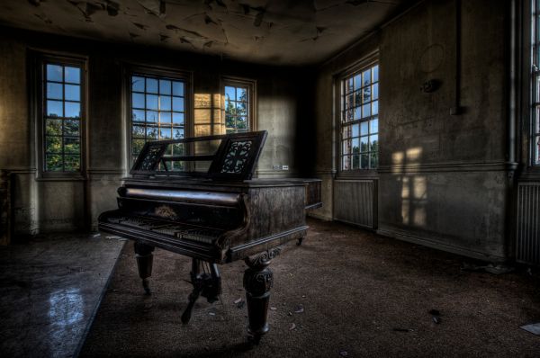 window, urban, room, abandoned, house, London