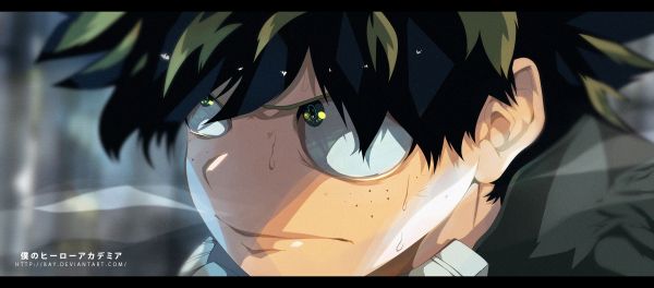 Boku no Hero Academia, Midoriya Izuku, Anime, capture d'écran, Mangaka