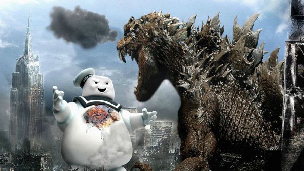 Godzilla,fantascienza,Stay Puft Marshmallow Man