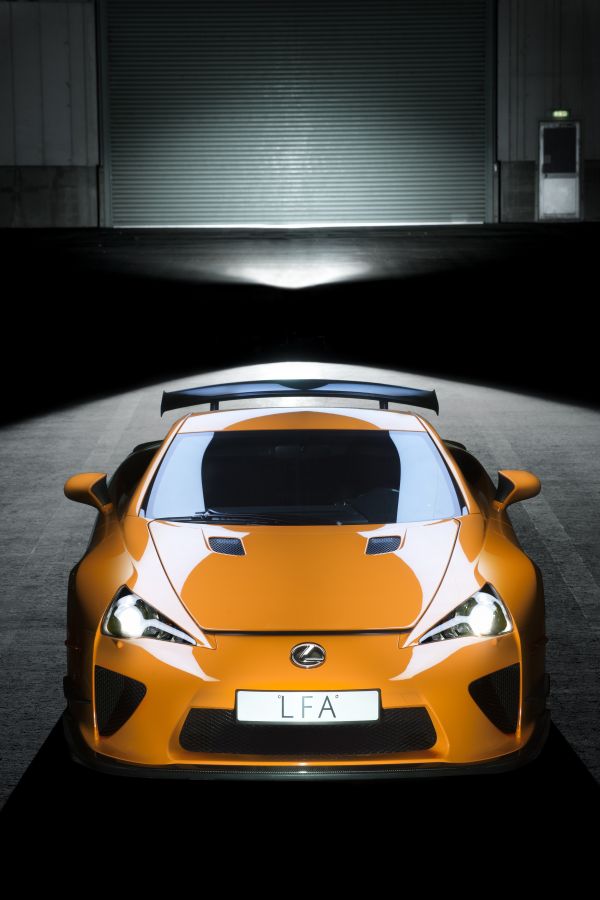 Lexus, Lexus LFA, JDM, รถยนต์ญี่ปุ่น, รถสปอร์ต, รถสีส้ม