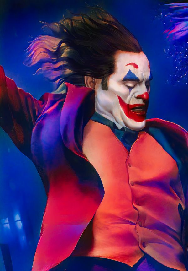 dar0z, Joker, Tác phẩm nghệ thuật, fanart, DC Comics, Joaquin Phoenix