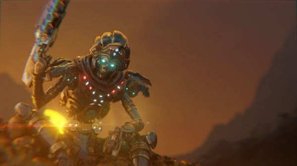 Apex Legends, Video Game Art, Revenant, crâne, robot