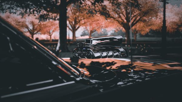 uhnúť,1969 Dodge Charger RT,auto,Forza Horizon 4,video hry,charger RT