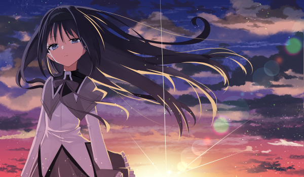 anime,animeflickor,Mahou Shoujo Madoka Magica,Homura Akemi