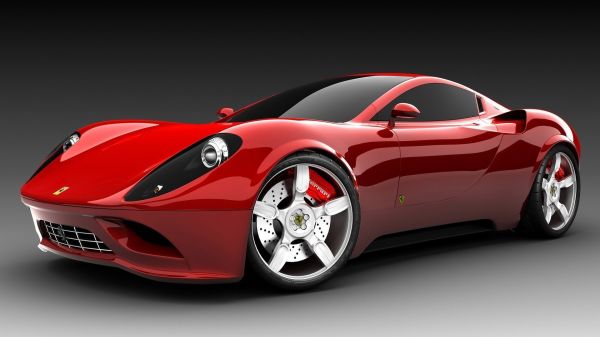 mobil,kendaraan,mobil merah,Mobil sport,Ferrari,supercar