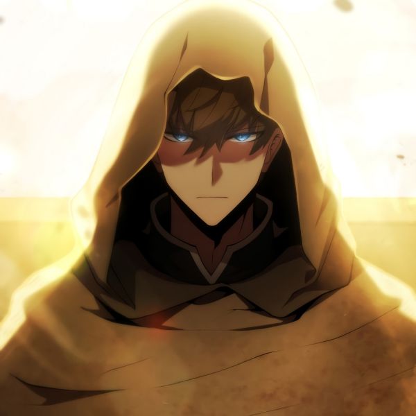 Swordmaster's Youngest Son,manhwa,webtoon,ผมสีเข้ม,ดวงตาสีฟ้า,brown hoodie