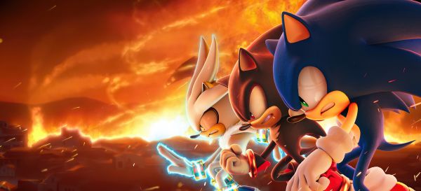 ezüst,Sonic a sündisznó,Video Game Art,videojáték karakterek,Árnyékmunkamenet Hedgehog,ultraszéles