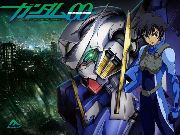 anime, mech, Gundam, Mobile Suit Gundam 00, Gundam 00 Exia, robot