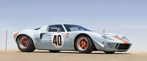 кола,превозно средство,сини коли,Ford GT40,брод