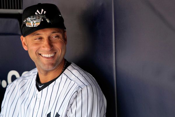 baseball,derek jeter,Persoană,zâmbet,Păr facial