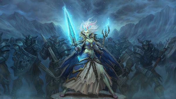 Krbové Heroes of Warcraft,krbová kamna,Válečné řemeslo,umělecká díla,Knights of the frozen throne,Karty